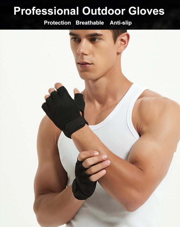 61vG0b4kpbL._AC_SL1263_ Fingerless Outdoor Gloves with Knuckle Protection for Cycling, Hiking, and Motorcycle Riding