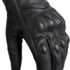 717SZx0kQAL._AC_SL1500_ Men's Genuine Goatskin Leather Gloves - Full Finger Touchscreen Windproof for Urban Motorcycle Riding, Driving, Hiking