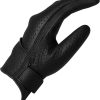 Men's Motorcycle Leather Gloves - Touch Screen, Non-Slip, Cruiser Street Biker Protector
