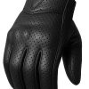 Men's Motorcycle Leather Gloves - Touch Screen, Non-Slip, Cruiser Street Biker Protector