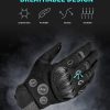 71w7LxladGL._AC_SL1500_ Tactical Gloves with Hard Shell Knuckle Protection and Leather Palm for Shooting, Motorcycle, Airsoft, Cycling, Paintball, Sports, Climbing, Training, Hunting