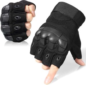 Tactical Fingerless Gloves for Motorbike Cycling Climbing Hiking Hunting