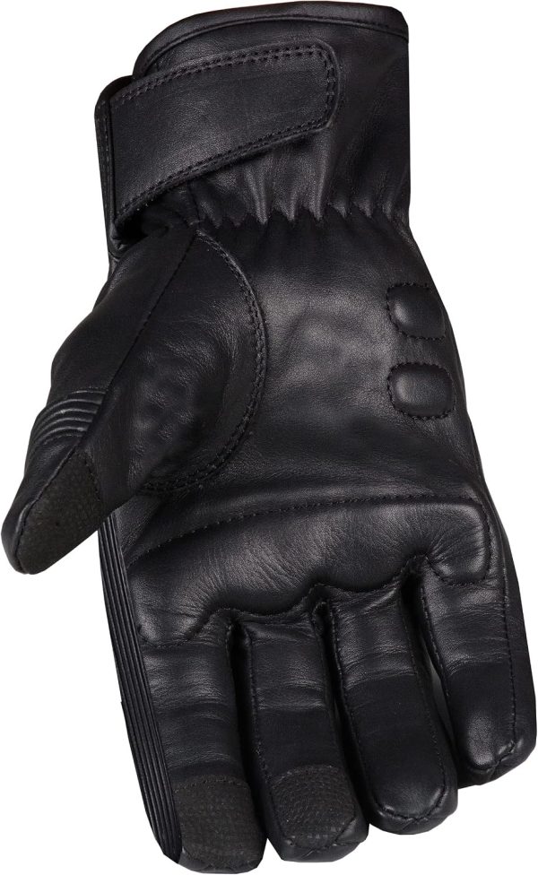 81VCTyRoML._AC_SL1500_ Motorcycle Leather Gloves for Men Women - Touch Screen, Gel Padding, Knuckle & Palm Protection, Motorbike Cruiser Street Biker Glove Black M
