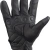 81heJ3vf75L._AC_SL1500_ Men's Genuine Goatskin Leather Gloves - Full Finger Touchscreen Windproof for Urban Motorcycle Riding, Driving, Hiking