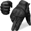 91QfUNCy52L._AC_SL1500_ Touchscreen Full Finger Gloves for Men, Padded Outdoor Gloves Green