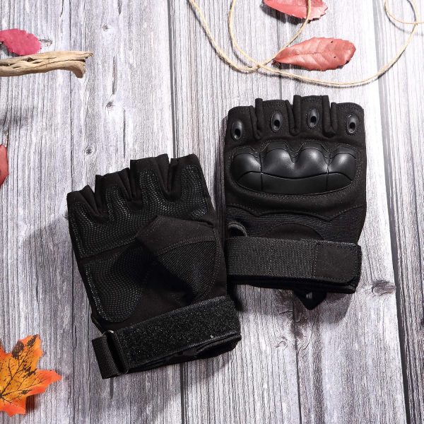91gDqWgQWaL._AC_SL1500_ Tactical Fingerless Gloves for Motorbike Cycling Climbing Hiking Hunting
